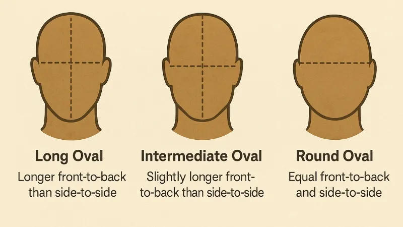 knowing the shape of your head
