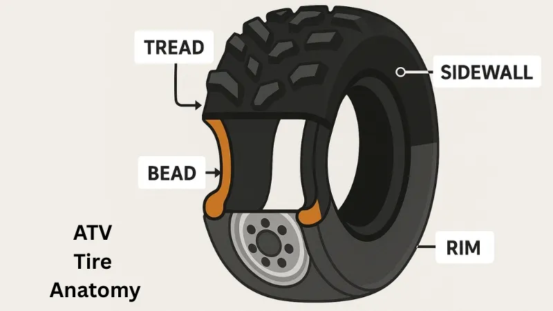 ATV tire anatomy