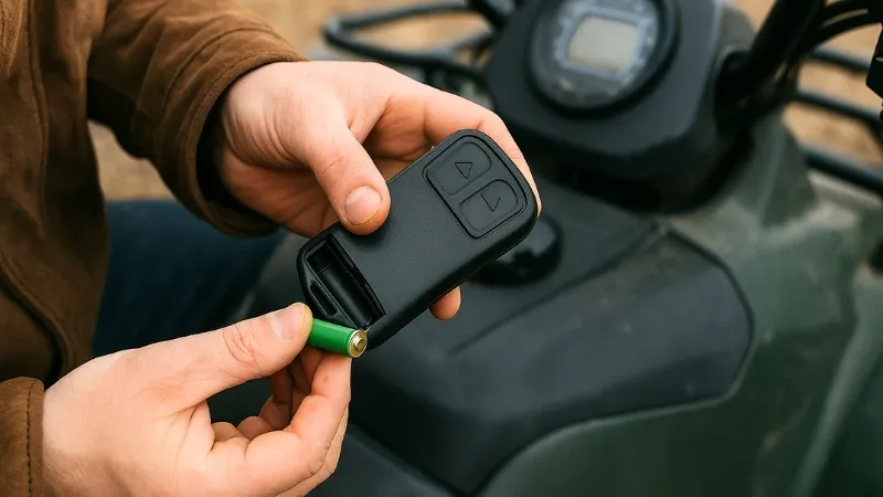 ATV winch remote not working