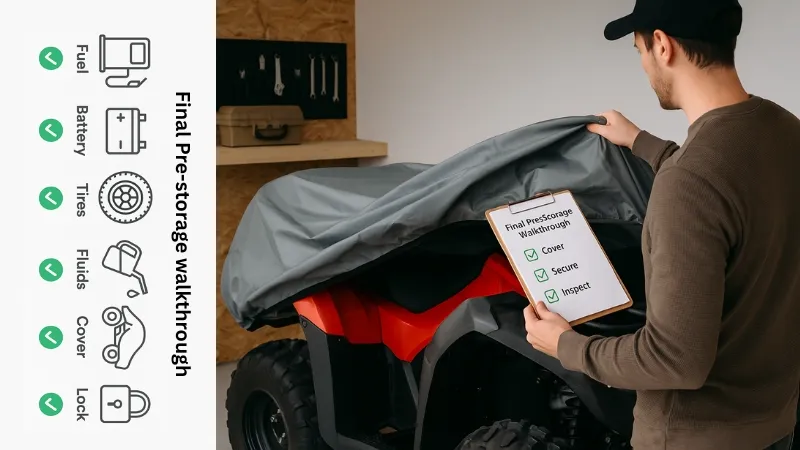 Final Pre-storage walkthrough