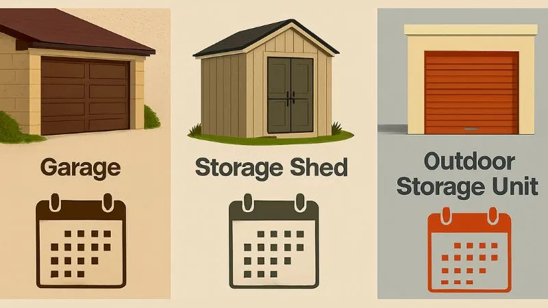 choosing the right ATV storage location