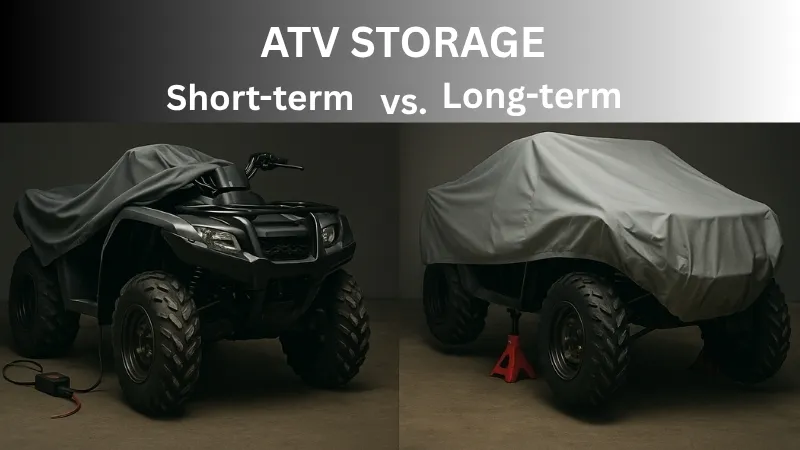 long-term vs short-term ATV storage