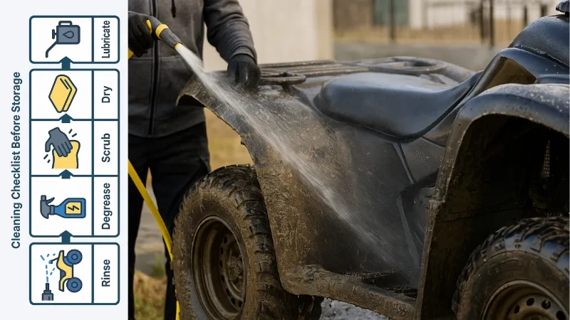 pre-storage cleaning checklist