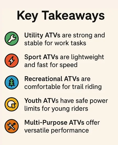 Key points to remember while choosing ATV
