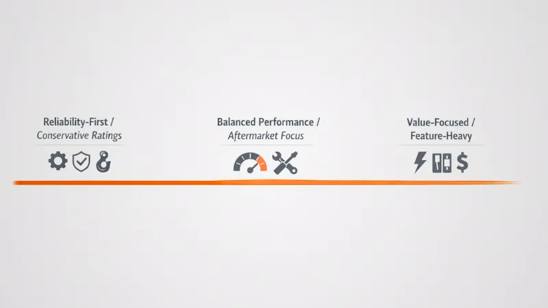UTV winch brand design philosophy spectrum