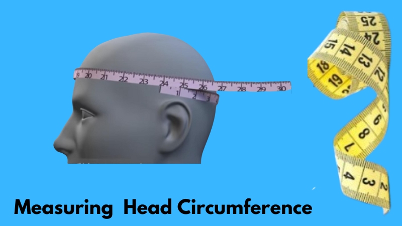 Measuring Head circumference for Helmet