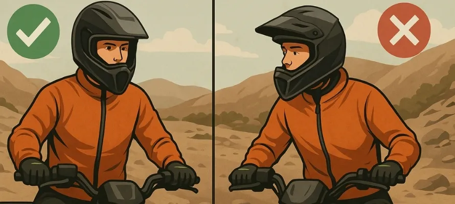 how to measure ATV helmet size