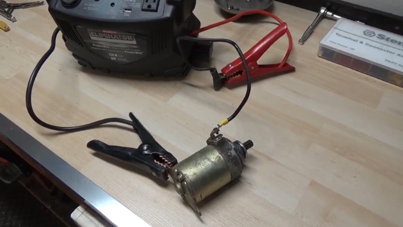 Testing ATV Starter