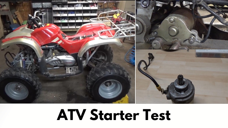 Testing ATV starter