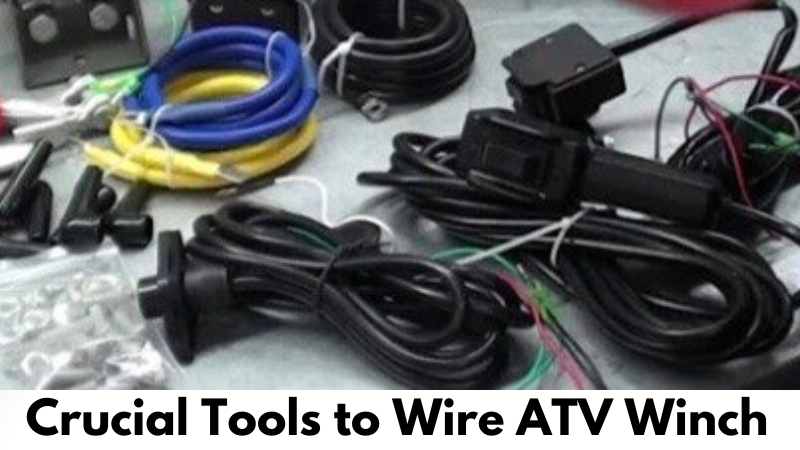 Crucial tools to wire ATV winch