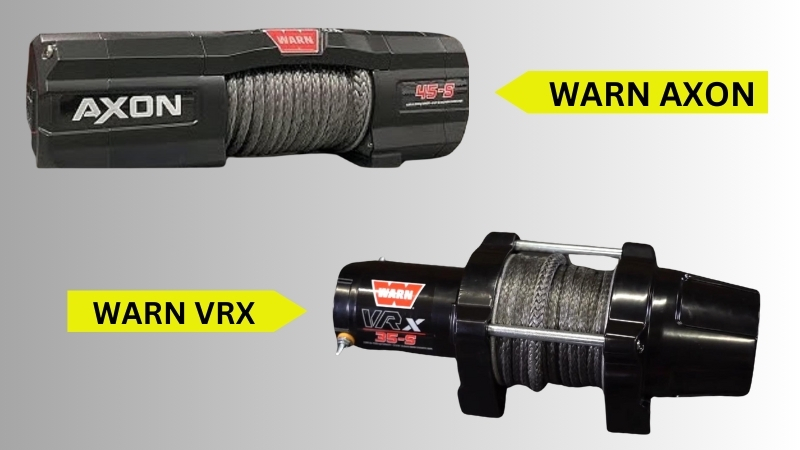 Warn ATV winch types