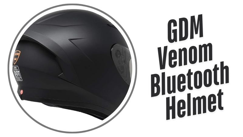 GDM Venom Bluetooth Helmet