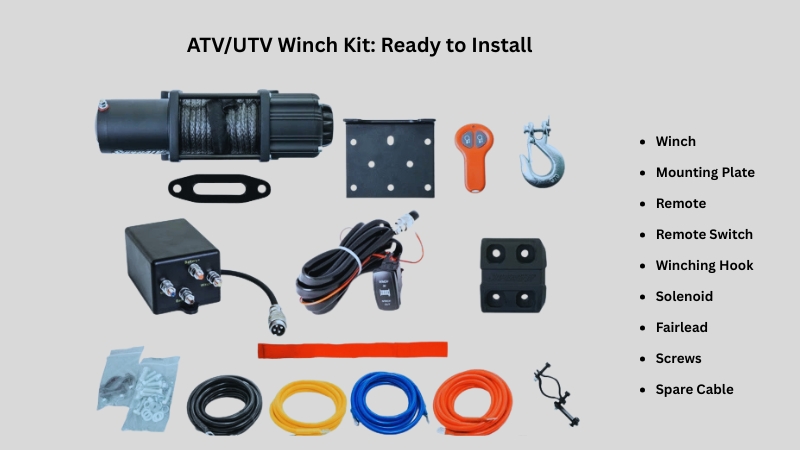 Best ATV/UTV Winch Kits: Top 7 Off-road Winch Kits in 2025 ATV/UTV winch kit