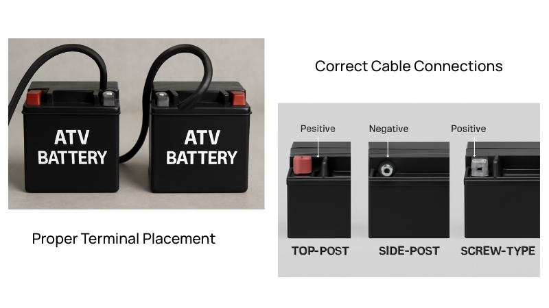 Match Battery Terminal Placement and Type