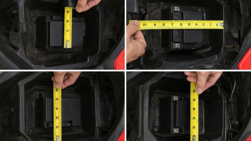 Measure the Battery Compartment