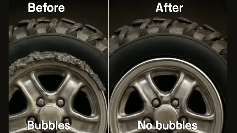 rechecking after fixing bead leaks