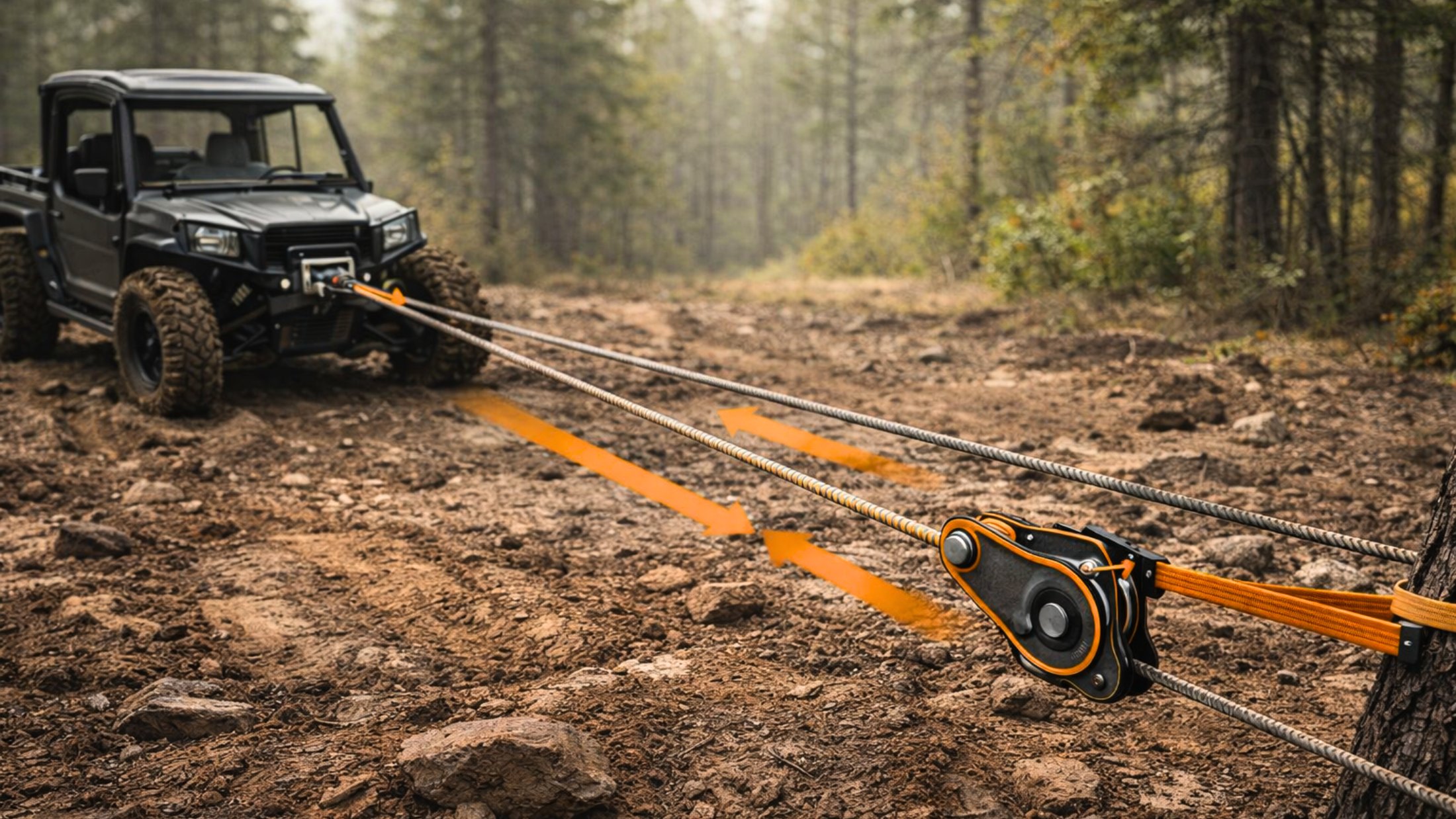 How Snatch Blocks Improve UTV Winch Recovery