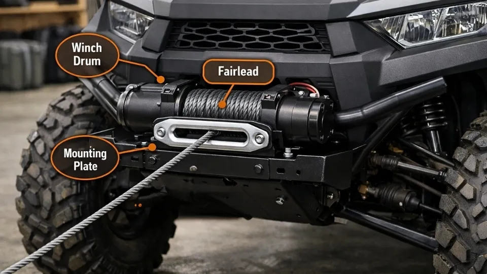 How to Install a UTV Winch